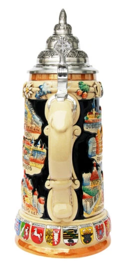 Germany Commemorative Stein -Zimmermann Shop Germany Commemorative Stein K309D Back SM 58482.1398609019