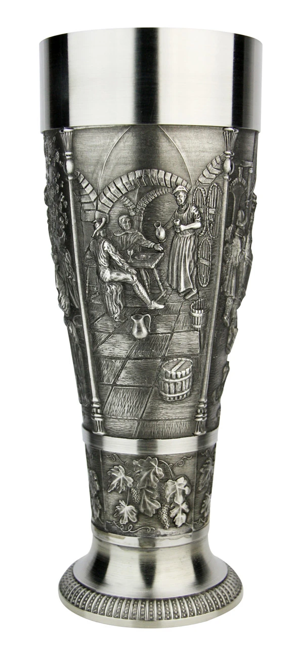 Grape Harvest Pewter Wheat Beer Tulip 7 Grape Harvest Pewter Wheat Beer Tulip - Image 7