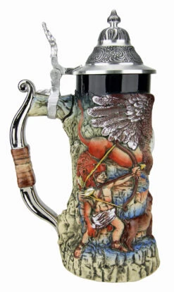 Griffin German Beer Stein -Zimmermann Shop Griffon Beer Stein KT4001BZ LS SM 18949.1495579860