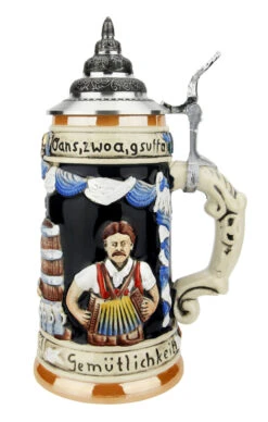Gruss Von Oktoberfest Prosit Beer Stein 8 Gruss Von Oktoberfest Prosit Beer Stein -Zimmermann Shop Gruss von Oktoberfest Prosit Beer Stein K009BL RS SM 25006.1618339254
