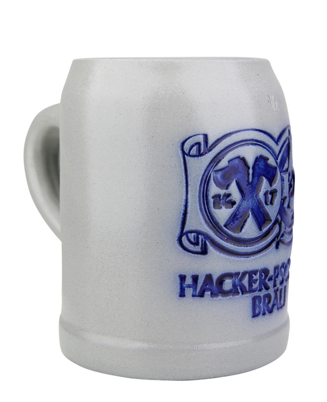 Hacker Pschorr Brewery 0.5 Liter Salt Glaze Stoneware Beer Mug - Image 2