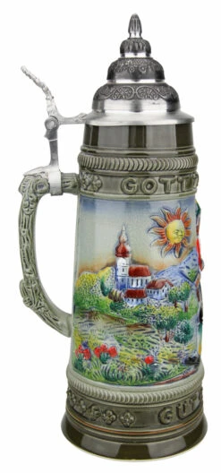 Hiker Beer Stein | 1 Liter -Zimmermann Shop Hiker Beer Stein 1 Liter K3016SG LS SM 97560.1527121172