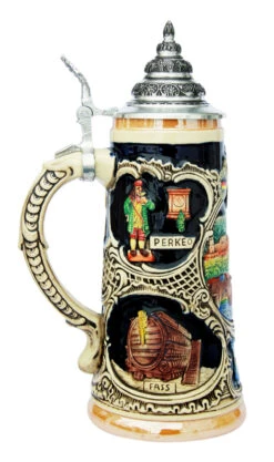 Historical Heidelberg Beer Stein -Zimmermann Shop Historial Heidelberg Beer Stein K303RH LS SM 01536.1398609216