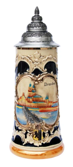 Historical Dresden Beer Stein 4 Historical Dresden Beer Stein -Zimmermann Shop Historical Dresden Beer Stein K303HD FNT SM 32616.1398609223