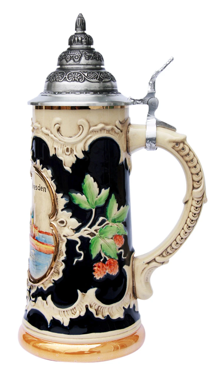 Historical Dresden Beer Stein 1 Historical Dresden Beer Stein