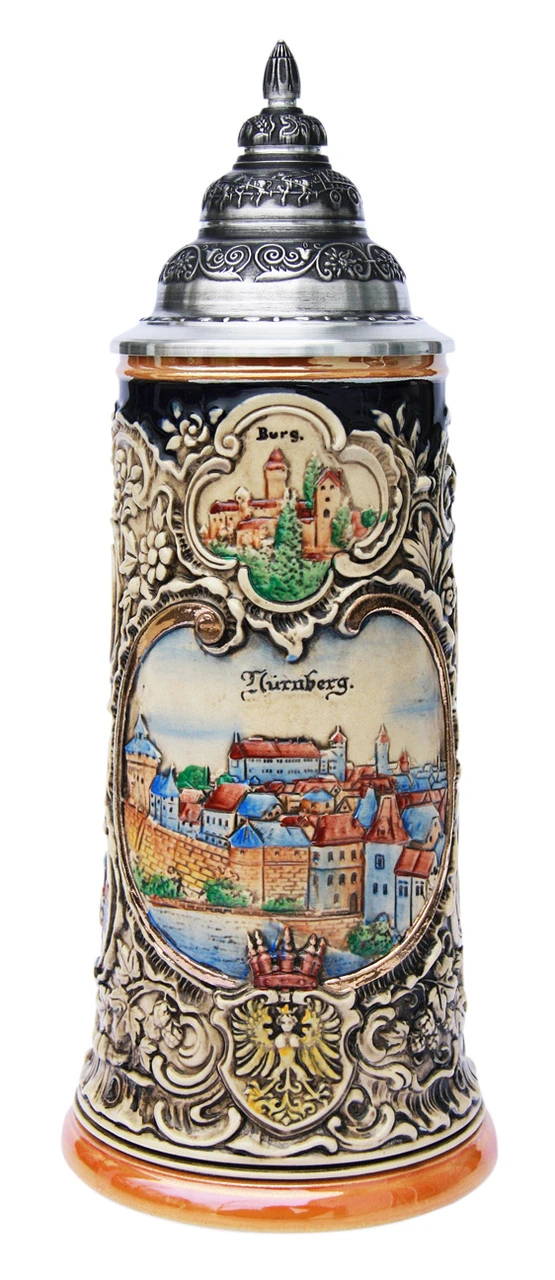 Historical Nuernberg Beer Stein 1 Historical Nuernberg Beer Stein