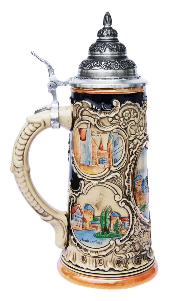 Historical Nuernberg Beer Stein 3 Historical Nuernberg Beer Stein - Image 3