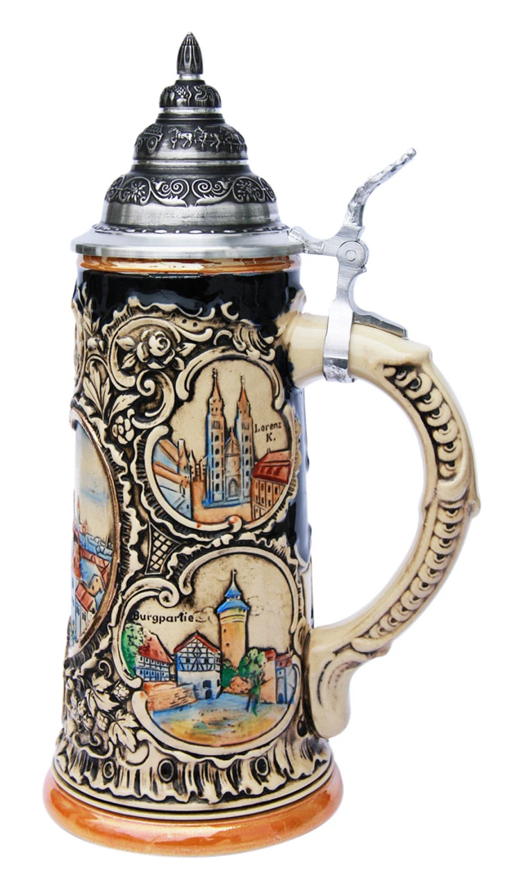 Historical Nuernberg Beer Stein 2 Historical Nuernberg Beer Stein - Image 2