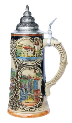 Historical Salzburg Beer Stein -Zimmermann Shop Historical Salzburg Beer Stein K303HS RS SM 21729.1398609307