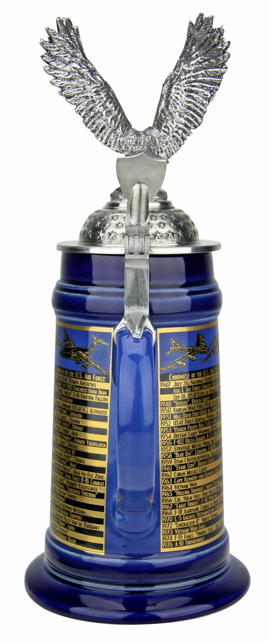 History Of The U.S. Air Force Beer Stein - Image 5