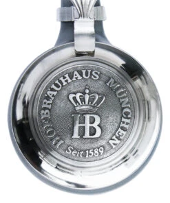 Hofbrauhaus HB 0.5 Liter Salt Glaze Stoneware Beer Stein -Zimmermann Shop Hoefbrauhaus Stoneware Beer Stein Lid SM 82033.1424452340