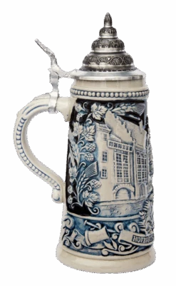 Hofbrauhaus Munich Brewery Beer Stein Cobalt -Zimmermann Shop Hofbraeuhaus Munich Brewery Beer Stein Cobalt K1019SGHB LS SM 64943.1395859827