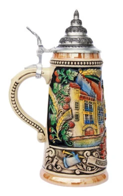 Hofbrauhaus Munich Brewery Beer Stein 5 Hofbrauhaus Munich Brewery Beer Stein -Zimmermann Shop Hofbraeuhaus Munich Brewery Beer Stein K1019HB LS SM 20306.1395849882