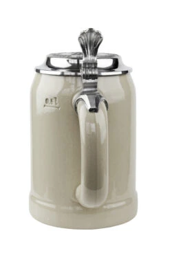 Hofbrauhaus 0.5 Liter Stoneware Beer Stein With HB Lid -Zimmermann Shop Hofbrauhaus 0.5 Liter Stoneware Beer Stein with HB Lid KHB1000057 Back SM 80377.1458334837