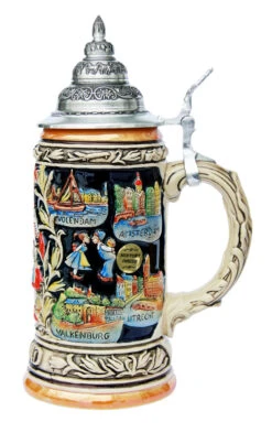 Holland Commemorative Stein -Zimmermann Shop Holland Commemorative Beer Stein K1002 RS SM 35237.1399044744