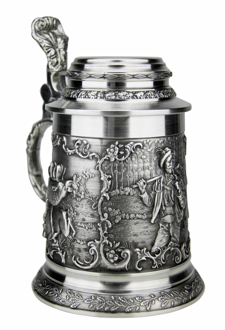 Hunter Pewter Beer Stein 6 Hunter Pewter Beer Stein - Image 6