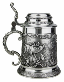 Hunter Pewter Beer Stein 10 Hunter Pewter Beer Stein -Zimmermann Shop Hunter Pewter Beer Stein AS12351 LS SM 09588.1511128213