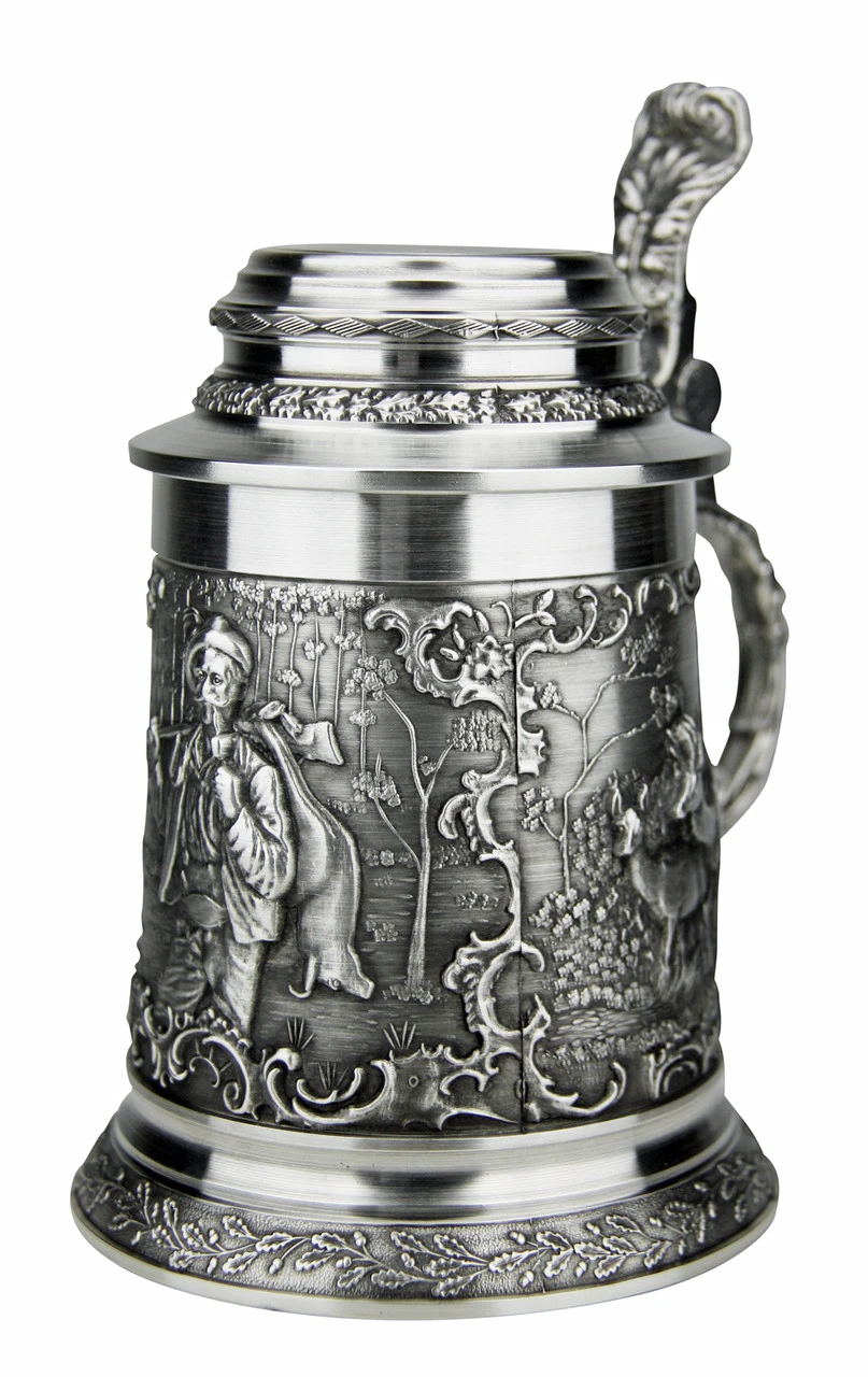 Hunter Pewter Beer Stein 2 Hunter Pewter Beer Stein - Image 2