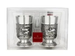 Hunter Pewter Shot Cup 1 Oz | Set Of 2 9 Hunter Pewter Shot Cup 1 Oz | Set Of 2 -Zimmermann Shop Hunter Pewter Shot Cup 1 oz Set of 2 AS12402 Box SM 26101.1679781614