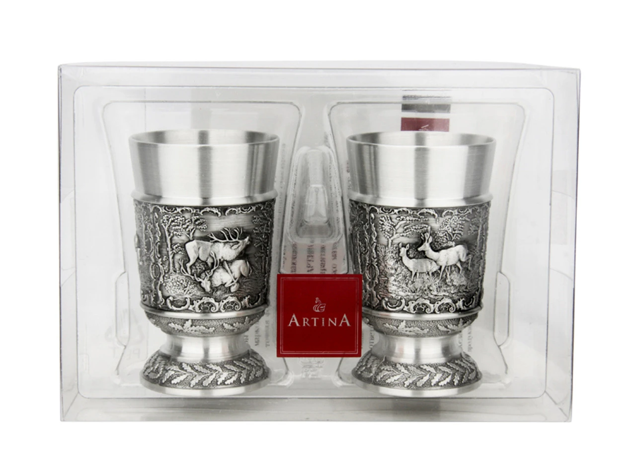 Hunter Pewter Shot Cup 1 Oz | Set Of 2 5 Hunter Pewter Shot Cup 1 Oz | Set Of 2 - Image 5
