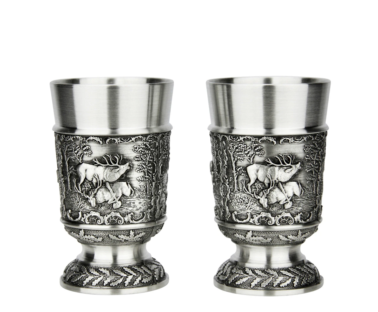 Hunter Pewter Shot Cup 1 Oz | Set Of 2 2 Hunter Pewter Shot Cup 1 Oz | Set Of 2 - Image 2