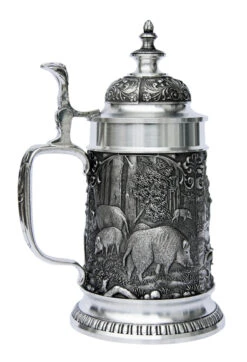 Hunters Pewter Beer Stein 9 Hunters Pewter Beer Stein -Zimmermann Shop Hunters Pewter Beer Stein DN8675SZ LS SM 14486.1398609425