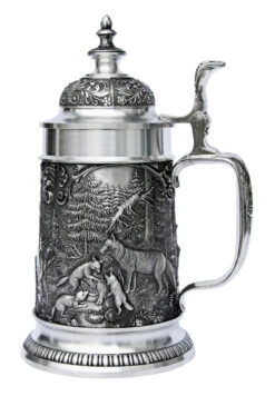 Hunters Pewter Beer Stein 7 Hunters Pewter Beer Stein -Zimmermann Shop Hunters Pewter Beer Stein DN8675SZ RS SM 10178.1398609429