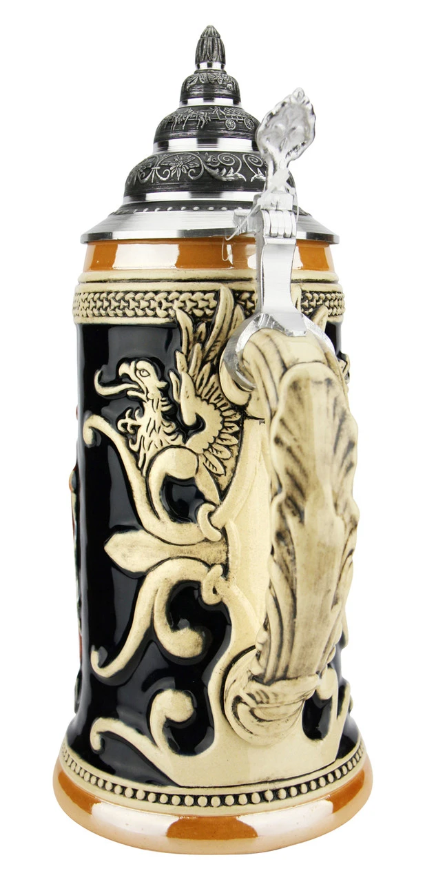 Iceland Coat Of Arms Beer Stein 4 Iceland Coat Of Arms Beer Stein - Image 4