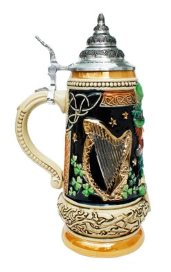 Ireland Beer Stein -Zimmermann Shop Ireland Irish Leprechaun Beer Stein K393I LS SM 91563.1401397445