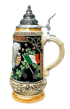 Ireland Beer Stein -Zimmermann Shop Ireland Irish Leprechaun Beer Stein K393I RS SM 32465.1401397437
