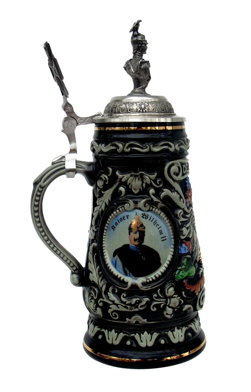 Kaiser Wilhelm II Beer Stein 2 Kaiser Wilhelm II Beer Stein - Image 2