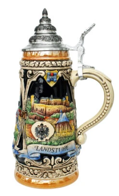 Kaiserslautern, Ramstein, Landstuhl Beer Stein 10 Kaiserslautern, Ramstein, Landstuhl Beer Stein -Zimmermann Shop Kaiserslautern Ramstein Landstuhl Beer Stein RS SM 59790.1401735713