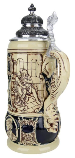 King Limitaet 2001 | Lohengrin Antique Style Beer Stein -Zimmermann Shop King Limitaet 2001 Lohengrin Antique Style Beer Stein K2031E BA SM 31225.1479252398