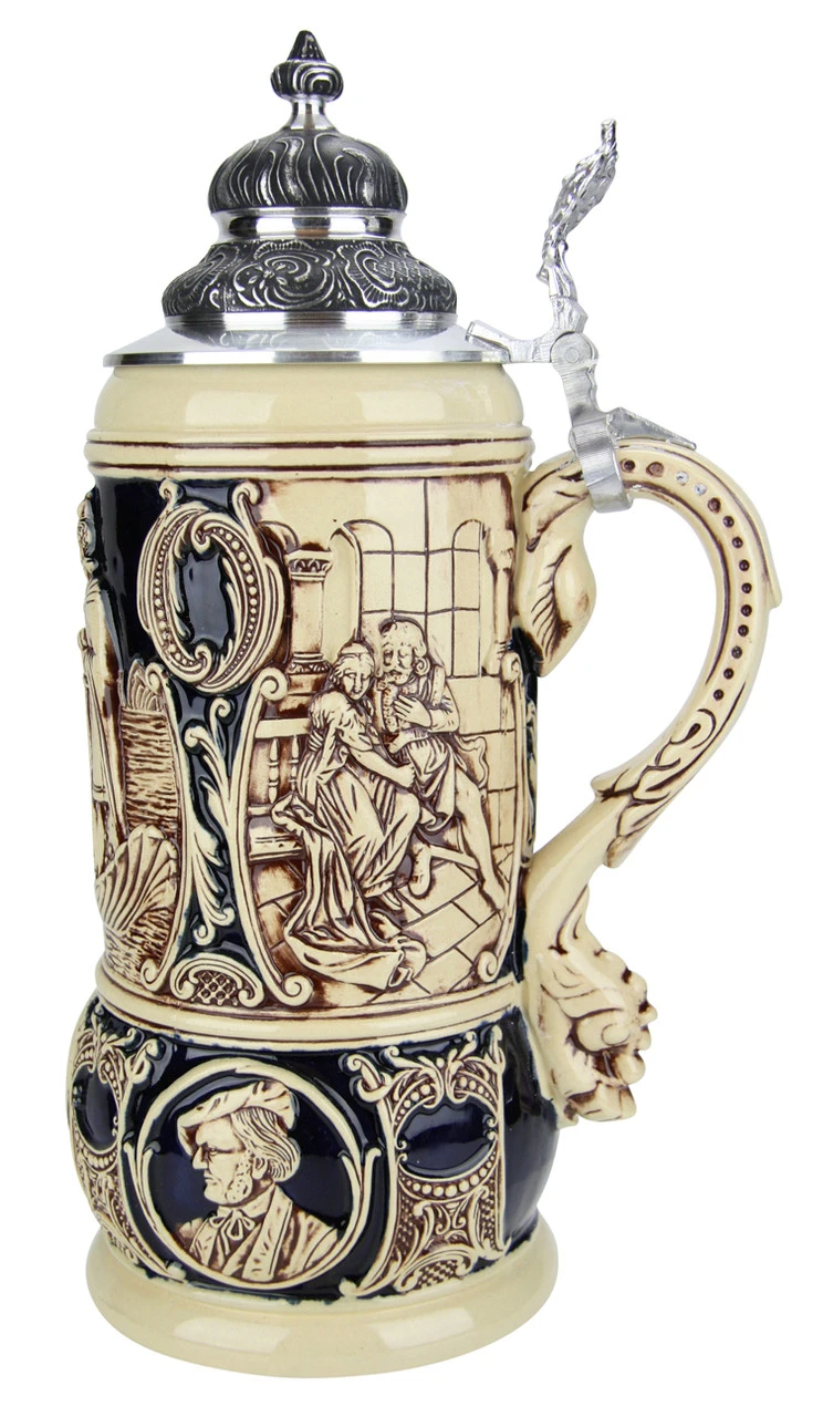 King Limitaet 2001 | Lohengrin Antique Style Beer Stein - Image 7