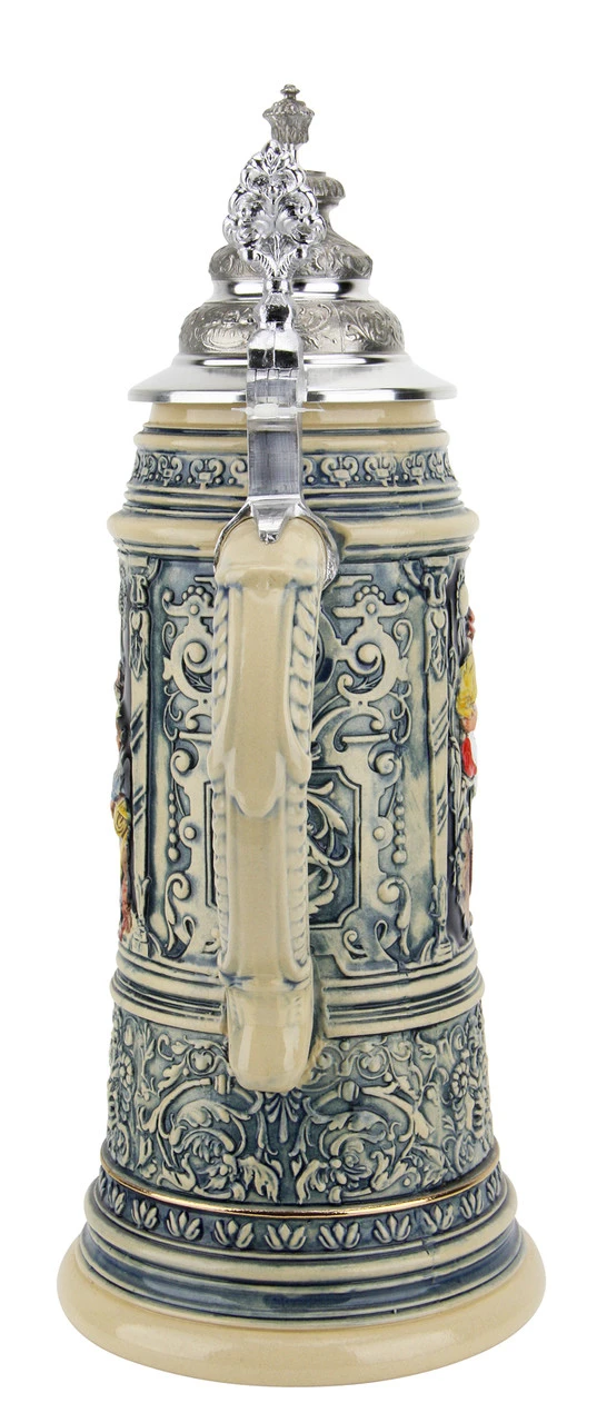 King Limitaet 2007 | Medieval Master Craftsman Handpainted Beer Stein 5 King Limitaet 2007 | Medieval Master Craftsman Handpainted Beer Stein - Image 5