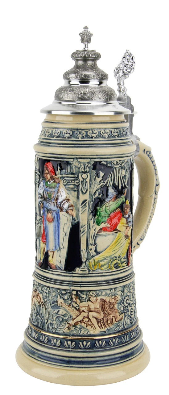 King Limitaet 2007 | Medieval Master Craftsman Handpainted Beer Stein 7 King Limitaet 2007 | Medieval Master Craftsman Handpainted Beer Stein - Image 7