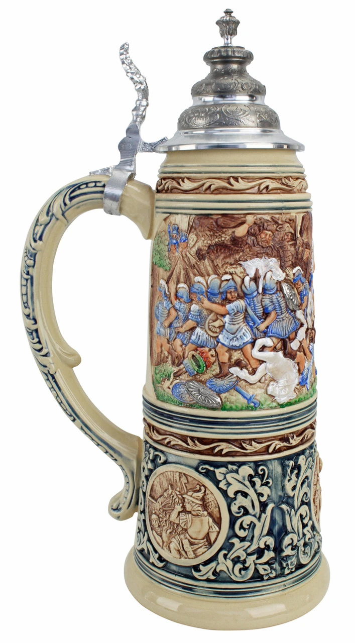 King Limitaet 2016 | Battle Of Teutoburg Forest Handpainted Beer Stein - Image 6