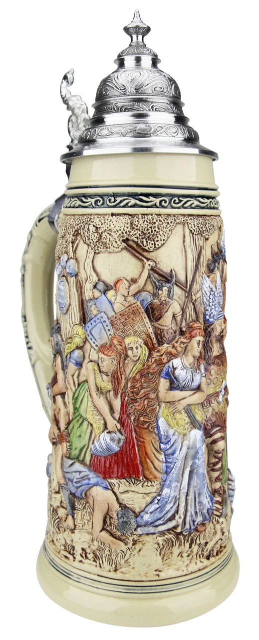 King Limitaet 2018 | Old German Victory Feast Handpainted Beer Stein - Image 6