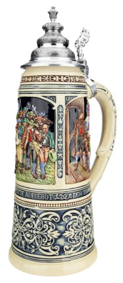 King Limitaet 2020 | Tyrolean Rebellion Handpainted Beer Stein -Zimmermann Shop King Limitaet 2020 Tyrolean Rebellion Handpainted Beer Stein K2050B RA SM 89067.1583789538