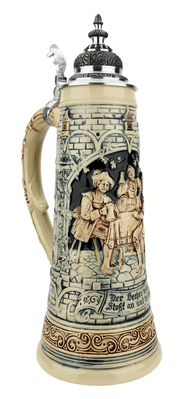 King Limitaet 2022 | Noblemen Celebration Antique Style Beer Stein 2 King Limitaet 2022 | Noblemen Celebration Antique Style Beer Stein - Image 2