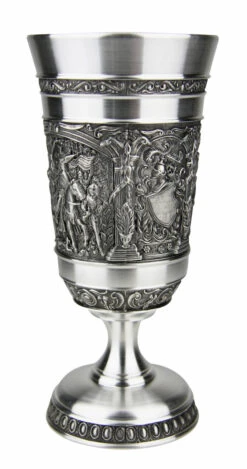 Knights Pewter Wine Goblet -Zimmermann Shop Knights Pewter Wine Cup DN8550Z S3 SM 40400.1541612954