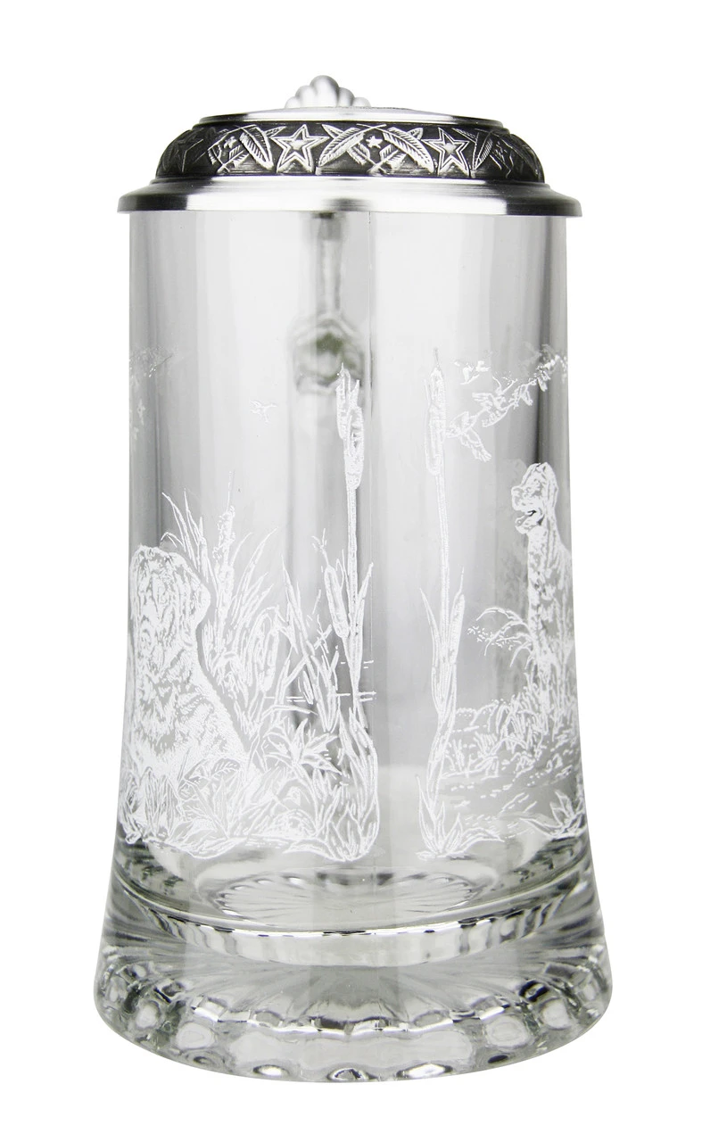 Labrador Glass Beer Stein 3 Labrador Glass Beer Stein - Image 3