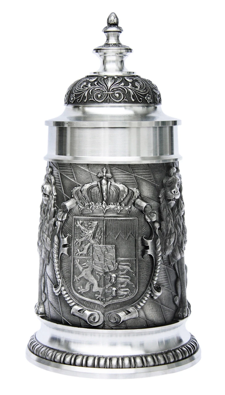 Land Of Bavaria Pewter Beer Stein 2 Land Of Bavaria Pewter Beer Stein - Image 2