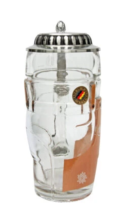 Lederhosen Glass Beer Stein 0.5 Liter -Zimmermann Shop Lederhosen Glass Beer Stein 0.5 Liter K2000030 LS SM 55772.1447173685