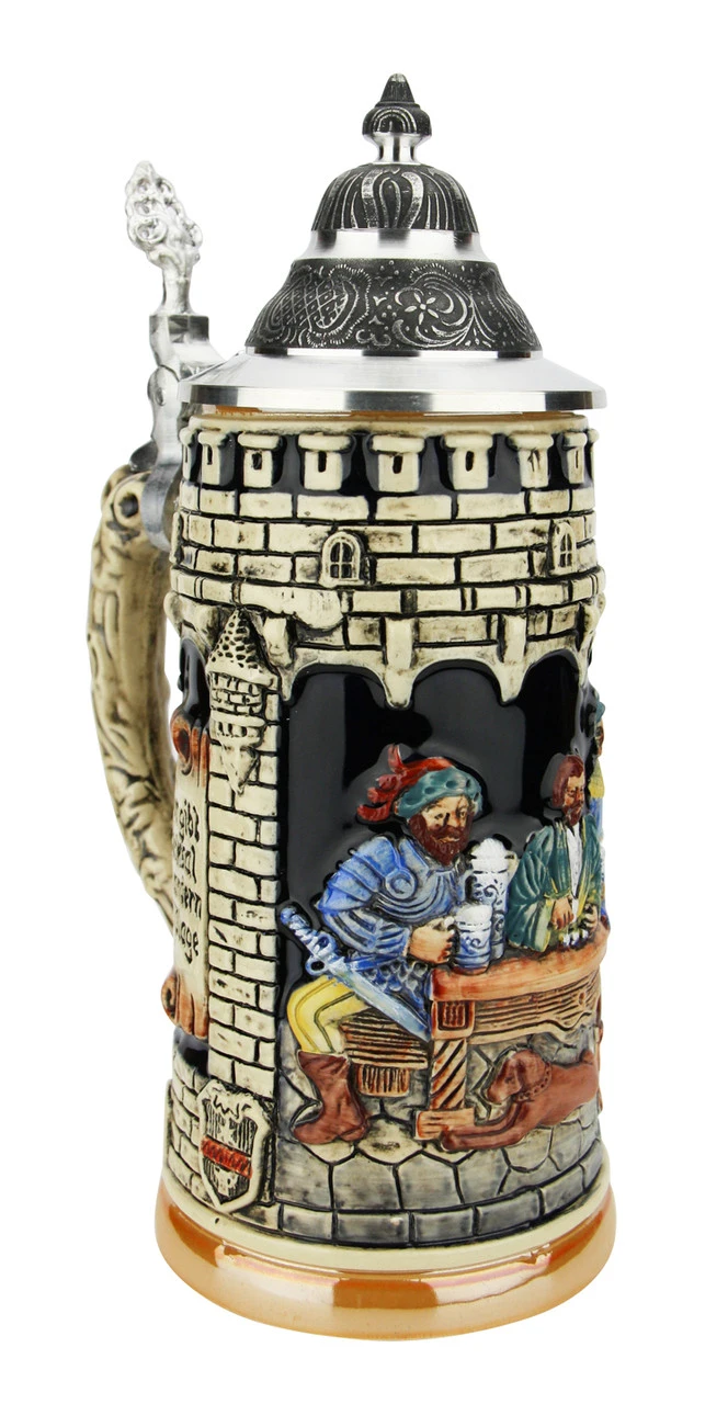 Lifes A Gamble Medieval Themed Beer Stein 2 Lifes A Gamble Medieval Themed Beer Stein - Image 2