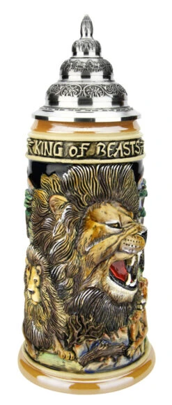 Lion King Of Beasts Beer Stein