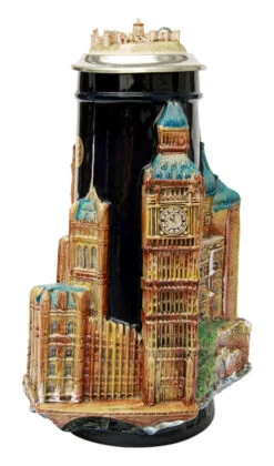 London England 3D Beer Stein -Zimmermann Shop London England 3D Beer Stein K3962 FNT SM 25472.1417709844
