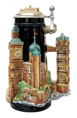 London England 3D Beer Stein -Zimmermann Shop London England 3D Beer Stein K3962 RS SM 40479.1417709851