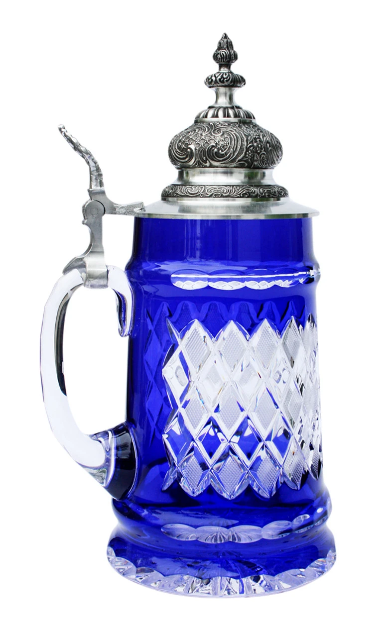 Lord Of Crystal Beer Stein Blue 3 Lord Of Crystal Beer Stein Blue - Image 3