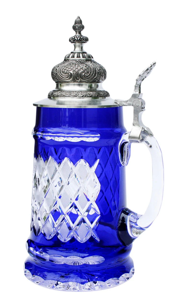 Lord Of Crystal Beer Stein Blue 4 Lord Of Crystal Beer Stein Blue - Image 4